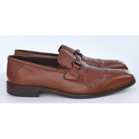 Johnston & Murphy Archer Bit Front $150 Men\'s Loafers Shoes Size 10 M 59-3202 main image 4